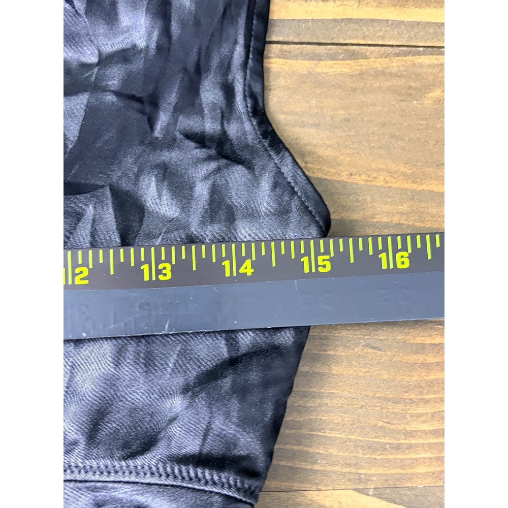 Victoria's Secret Slip Dress Women S Black Cowl Neck Satin Mini Lingerie - Picture 8 of 9